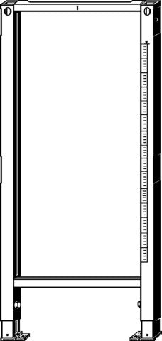 Viega Prevista Dry Frame-Element 1120-1300 X 500 (8570)