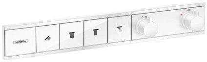 Hansgrohe Hg Thermostatic Module Rainselect 4 Functions Finish-Set Matt White