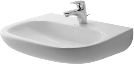 Duravit D-Code Wastafel Wit Hoogglans 650 Mm