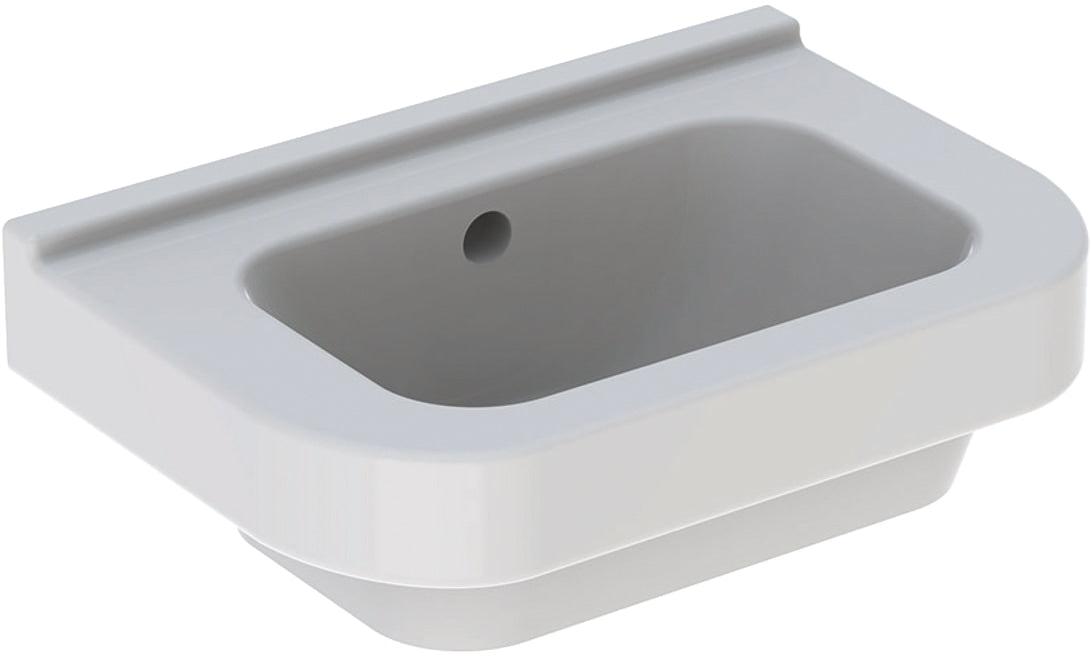 Geberit 300 Basic Fontein 36X25Cm Z/Kraangat M/Overloop Wit