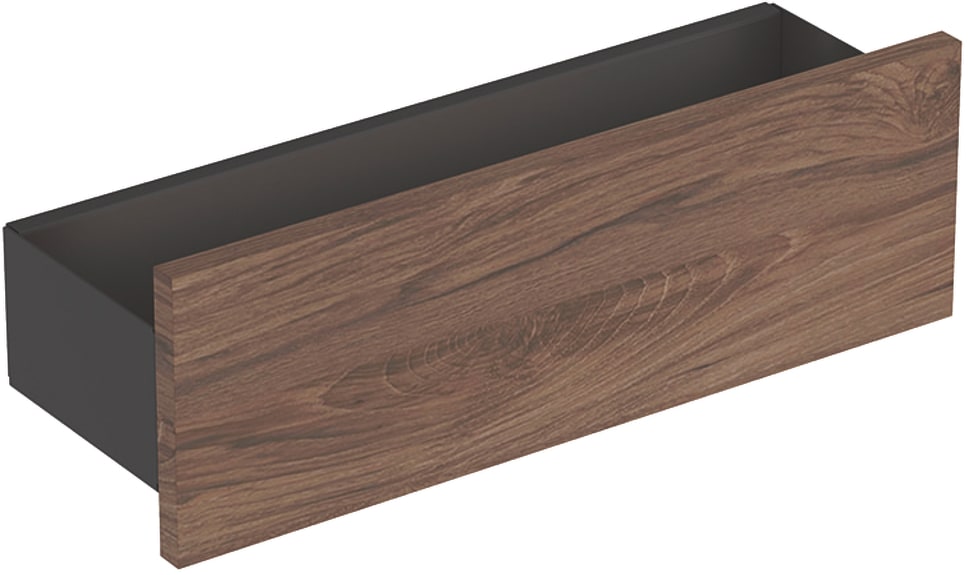 Geberit Smyle Square Planchet 45Cm P.coat Mat/Lava/Noten Hickory