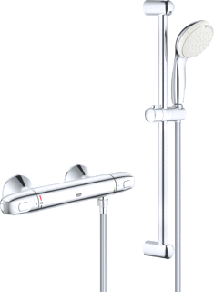 Grohe Professional Grohtherm 1000 Thermostatische Douchemengkraan 1/2&quot; Met Douchegar