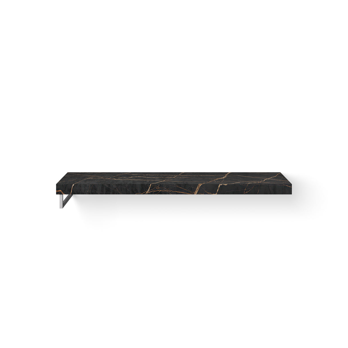 Looox Dekton Base Shelf Solo L 160Cm Laurent Gat Midden Hh Links Geb. Rvs