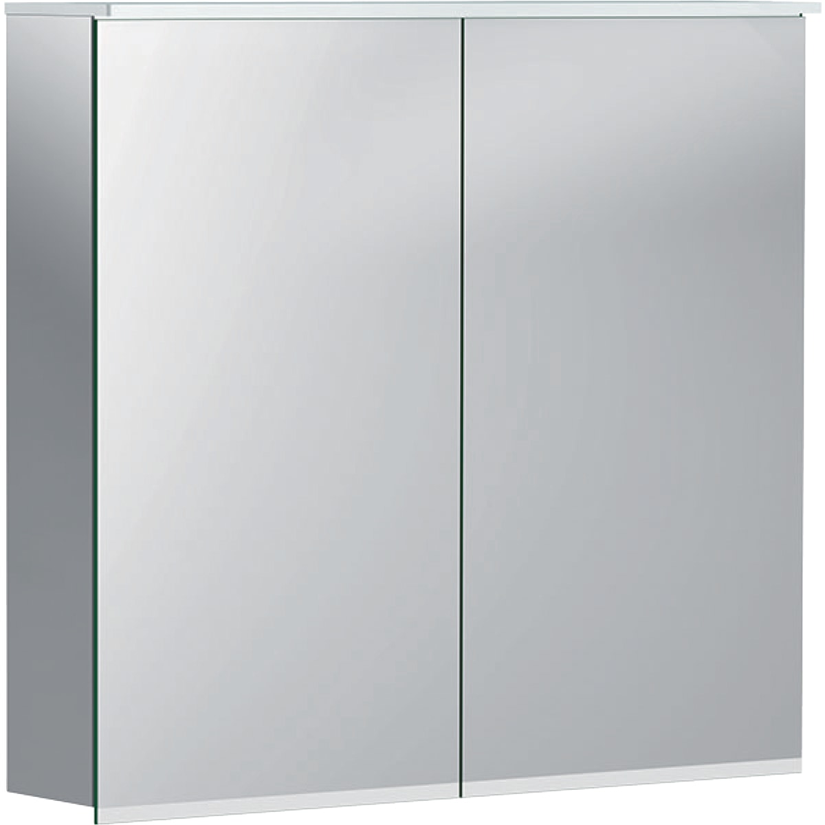 Geberit Option Plus Spiegelkast Twee Deuren 75X70Cm Int/Ext Spiegel