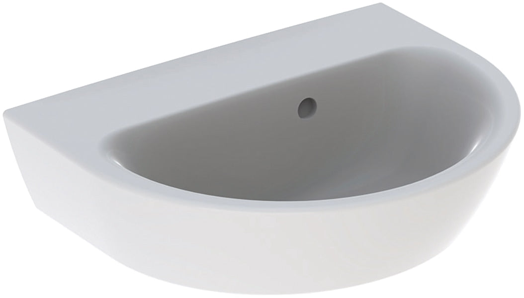 Geberit Renova Fontein 45X36Cm Z/Kraangat M/Overloop Wit