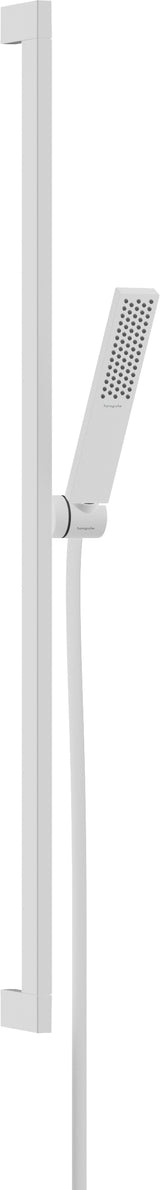 Hansgrohe Hg Brauseset Pulsify E 1Jet Mit Unica Shower Bar 900Mm Matt White