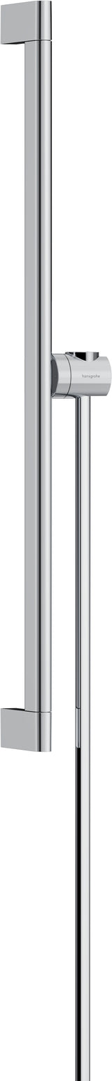 Hans Grohe Hg Shower Bar Unica S Puro 650Mm With Easy Slider And Shower Hose Chro