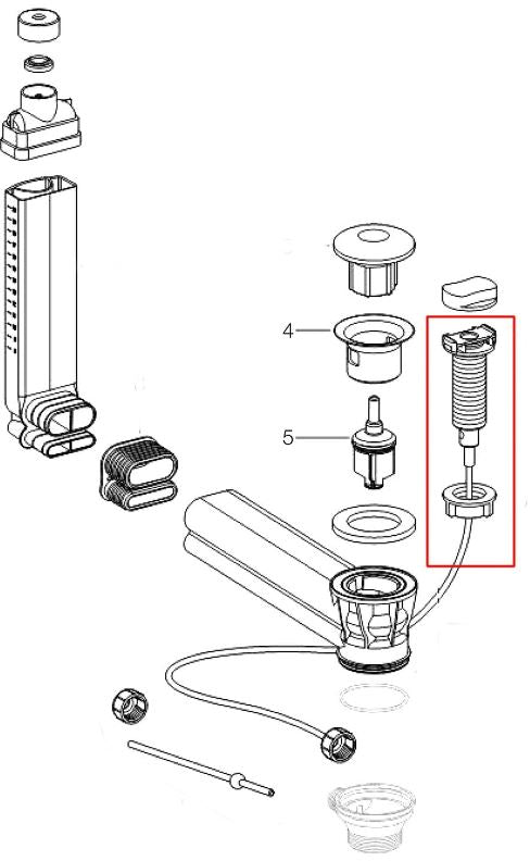 Geberit Trekkabel Met Draaiknop