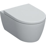 Geberit Icon Wcl Gesloten Vorm Rf 53Cm Met Closetzitting Sc/Ql Wit Mat