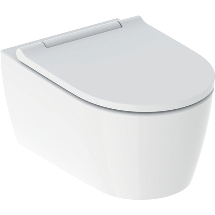 Geberit One Wand-Wc Diepspoeler Turboflush Met Wc-Zitting Wit Mat