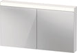 Duravit Licht En Spiegel Spiegelkast Gespiegeld Wit Mat 1310X148X760 Mm