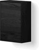 Looox Wooden Cabinet Facet Mini Hoogte 60Cm Black