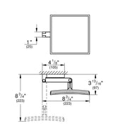 Grohe Selection Cube Make-Up / Scheerspiegel