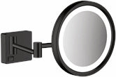 Hans Grohe Hg Shaving Mirror Addstoris Matt Black With Led Light