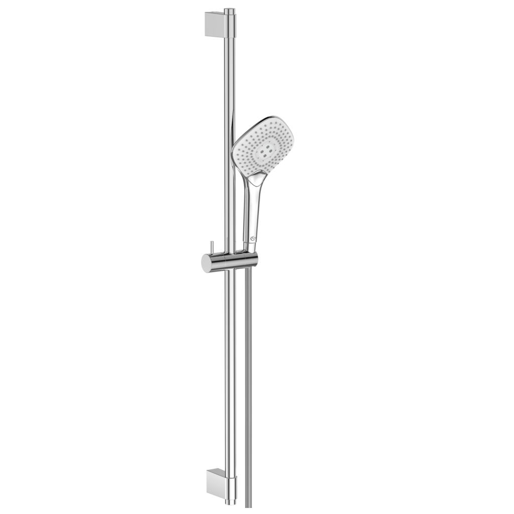 Ideal Standard Idealrain Evo Jet Glijstangcomb 90Cm 3F Handd Diamond 134Mm Chroom