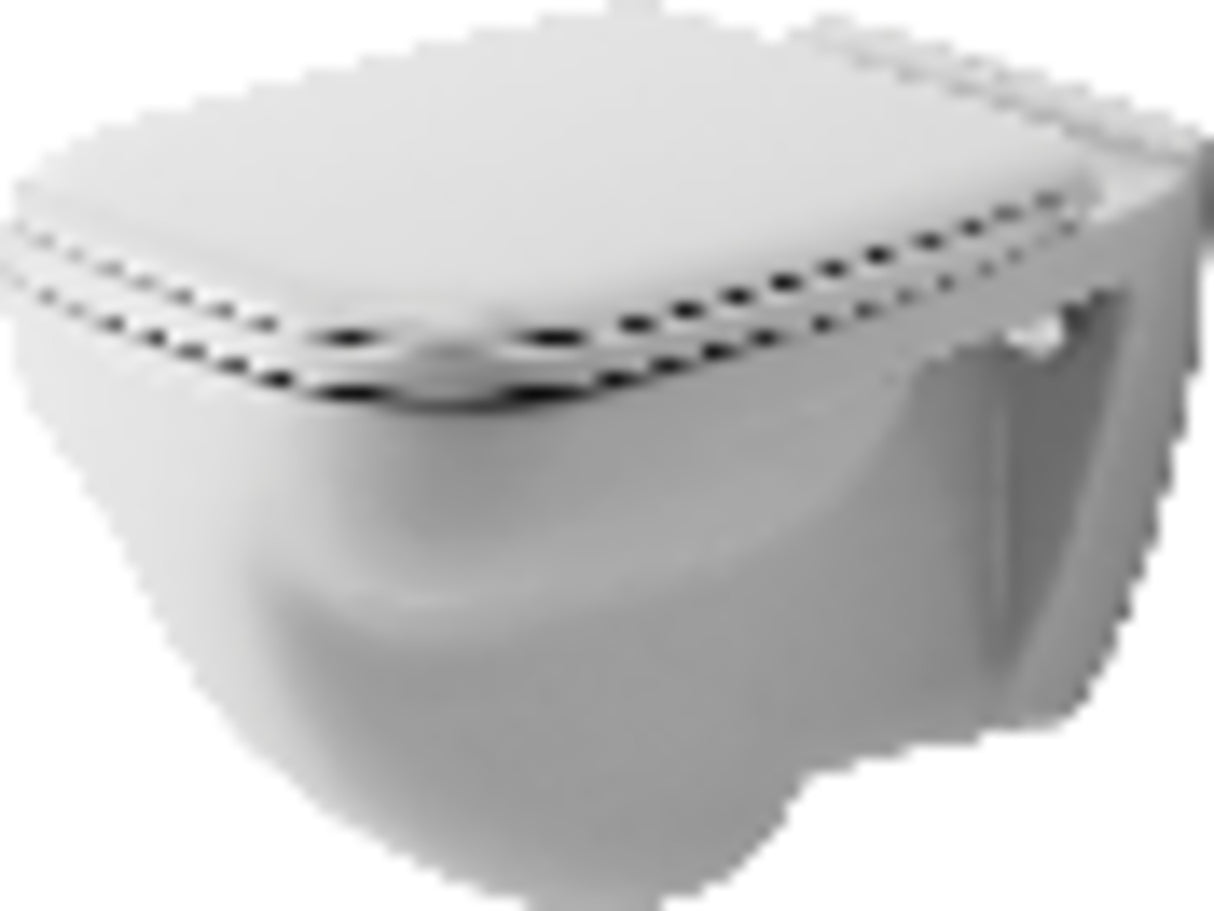 Duravit D-Code Wandwc Wit Hoogglans 540 Mm