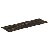 Ideal Standard Conca Keramisch Afdekblad 1600X505X6Mm Zonder Uitsnijding Black Marble