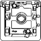 Viega Urinoir-Basisframe  (8580.24)