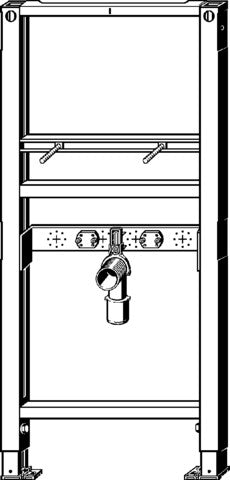 Viega Prevista Dry Wastafel-Element  (8538)