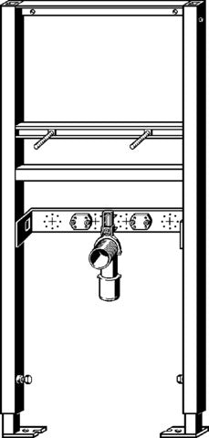 Viega Prevista Dry Wastafel-Element 1120 X 490 (8539)