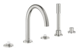 Grohe Spa Atrio Private Collection Inbouw Vijfgats Badrandcombinatie