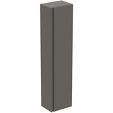 Ideal Standard Tesi Kolomkast Hoog 40X30X170Cm Met 1 Deur Glanzend Taupe Grijsbruin