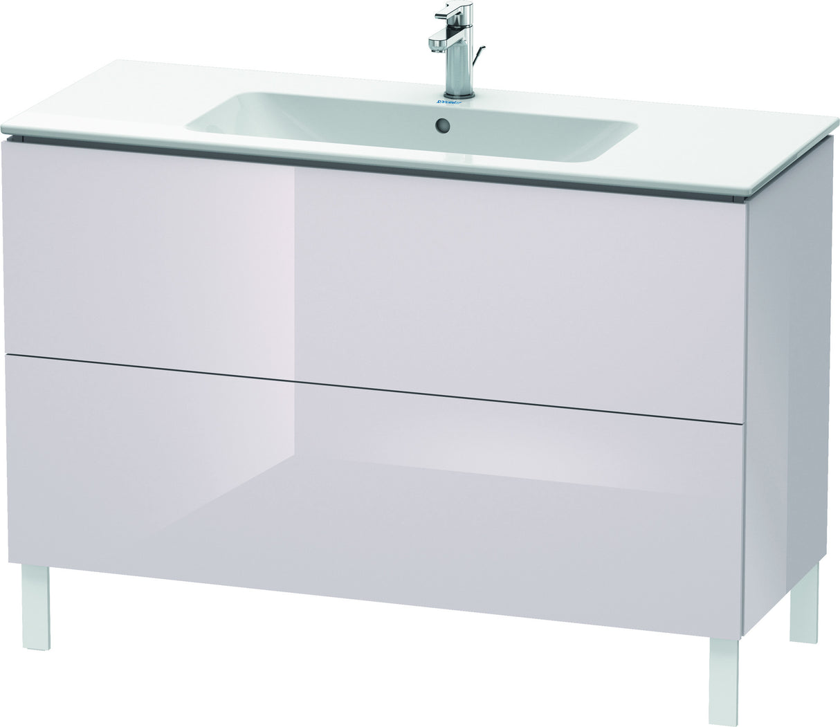 Duravit Dura L-Cube Wt-Onder 481X1220 Hgl Wt Ll