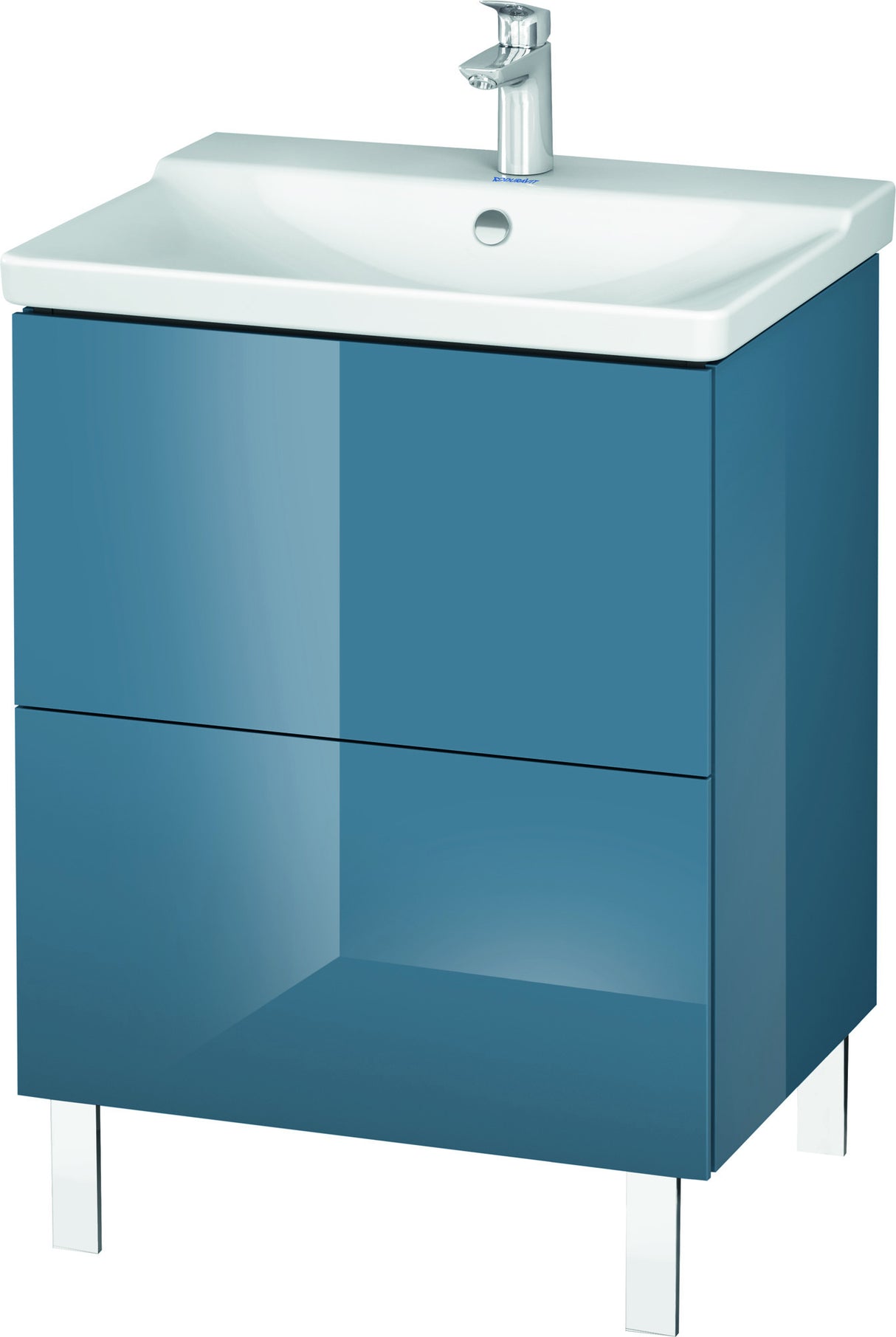 Duravit Dura L-Cube Wt-Onder 481X620 St Bl Hgl