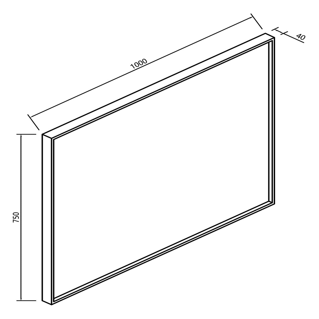 Xellanz Ribbella Spiegel Met Frame