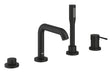 Grohe Essence New Afbouwdeel V. 4-Gats Badrandcombinatie M. Omstel Phantom Black 25251Kf1