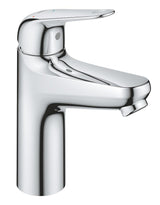 Grohe Euroeco 1-Gats Wastafelkraan M-Size M Push Open Energy Saving M. Voorsprong 11.8Cm Chroom 24269001