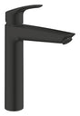 Grohe Eurosmart 1-Gats Wastafelkraan Xl-Size M. Gladde Body Voorsprong 26.6Cm Mat Zwart 239712433