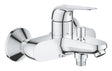 Grohe Euroeco Badkraan M. Omstel M. Koppelingen Hoh=15Cm Chroom 32743001