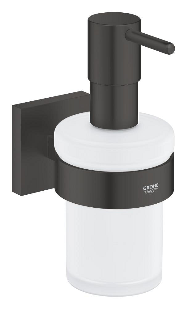 Grohe Start Cube Zeepdispenser M. Houder 160Ml Mat Zwart 410982430