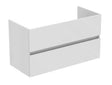 Ideal Standard Tiempo Wastafelonderbouwkast M. 2 Laden M. Softclose, Greeploos 100X44X55Cm Glans Wit R0265Wg