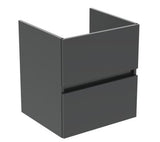 Ideal Standard Tiempo Wastafelonderbouwkast M. 2 Laden M. Softclose, Greeploos 50X44X55Cm Grijs R0256Ti