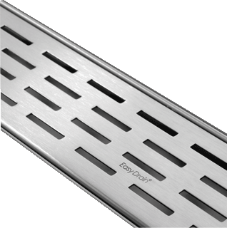 Easydrain Edf900 - Easy Drain Rooster Geborsteld &quot;Fixt - 1&quot; 90 Cm Enkel