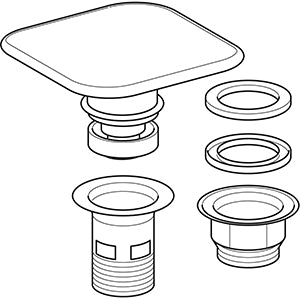 Geberit Afvoerdeksel Voor Wastafel