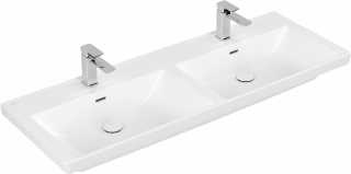 Villeroy & Boch Subway 3.0 Dubbele Meubelwastafel 1300X475Mm 4A71D5Rw