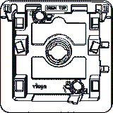 Viega Urinoir-Basisframe  (8580.24)