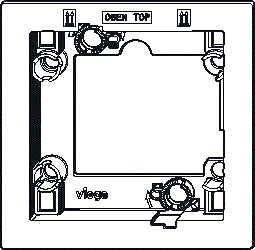 Viega Urinoir-Basisframe  (8580.25)