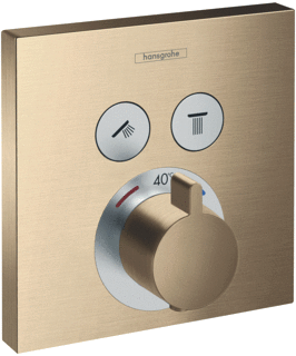 Hansgrohe Hg Thermostat Concealed Showerselect 2 Outlet Bbr