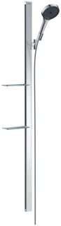 Hansgrohe Hg Shower Set Rainfinity 130 3Jet Unica E 1500Mm Chrome W/ Soap Dish