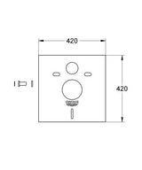 Grohe Geluiddempingsset