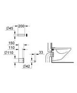 Grohe In- En Uitlaatgarnituur