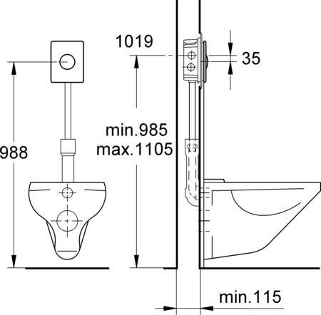 Grohe Skate Bedieningsplaat