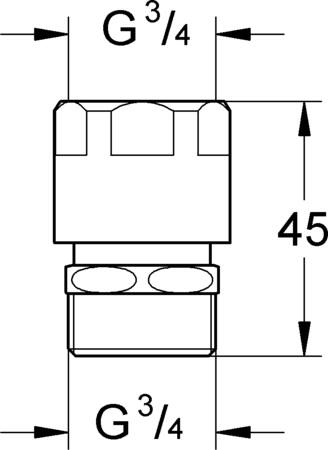 Grohe Beluchter 3/4&quot;