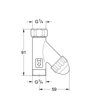 Grohe Filter-Koppeling