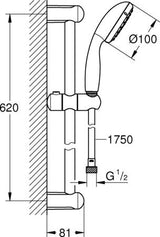 Grohe Essentials Handdoekhouder