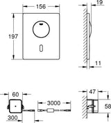 Grohe Tectron Skate Bluetooth Infrarood-Elektronica Voor Wc